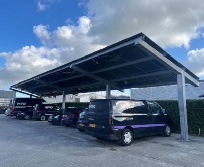 Zonnepanelen carport Leeuwarden